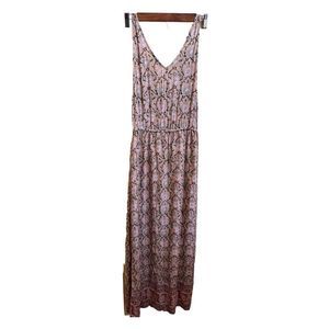 Lucky Brand Boho Floral Maxi Dress